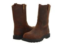 Cheap Caterpillar Wellington Boots for Men - Revolver Steel Toe - Dark Brown Online